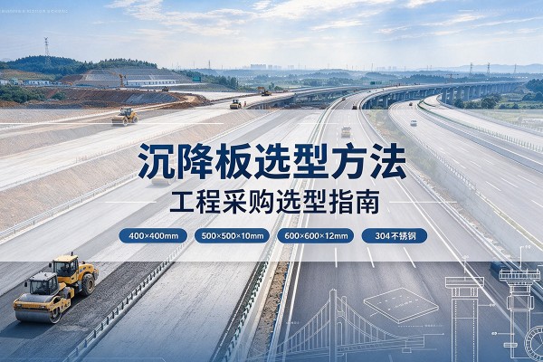 盘山沉降板选择方法