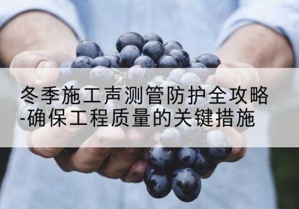 盘山冬季施工声测管有哪些防护要点？-冬季施工声测管防护全攻略-确保工程质量的关键措施